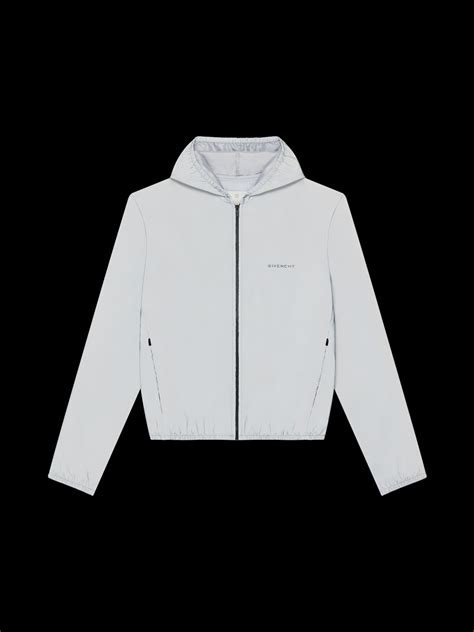 givenchy 15f6001308|Reflective hooded windreaker .